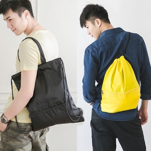 時尚定做束繩背包